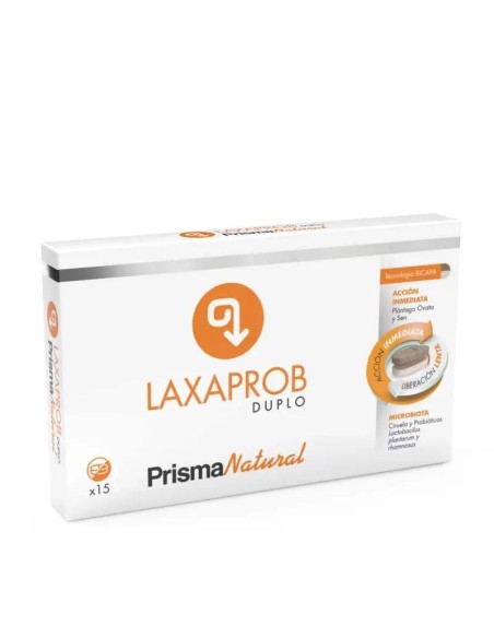 Prisma Natural  Laxaprob Bicapa, 15 Comprimidos