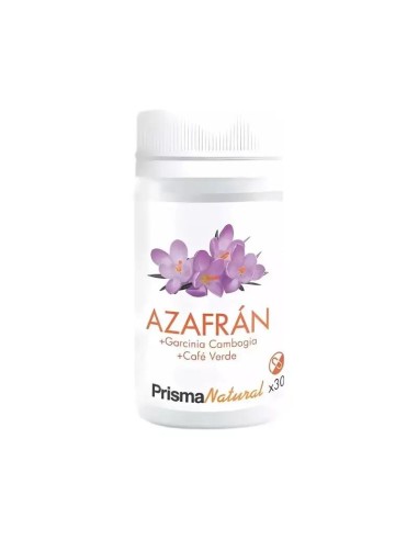 Prisma Natural Azafran+Garcinia+Cafe Verde, 30 Cápsulas