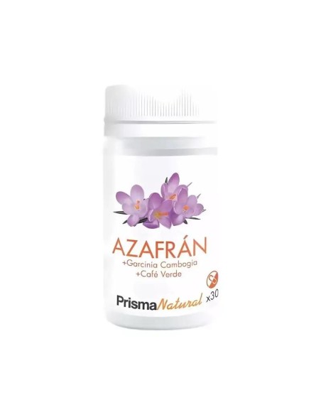Prisma Natural Azafran+Garcinia+Cafe Verde, 30 Cápsulas