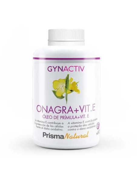 Prisma Natural Gynactiv Onagra + Vitamina E, 60 Perlas