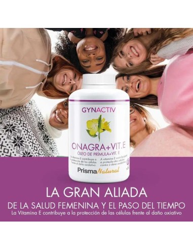 Prisma Natural Gynactiv Onagra + Vitamina E, 60 Perlas