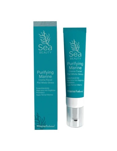 Prisma Natural Sea Beauty Purifying Marine Emulsion Facial Piel Mixta, 50 ml