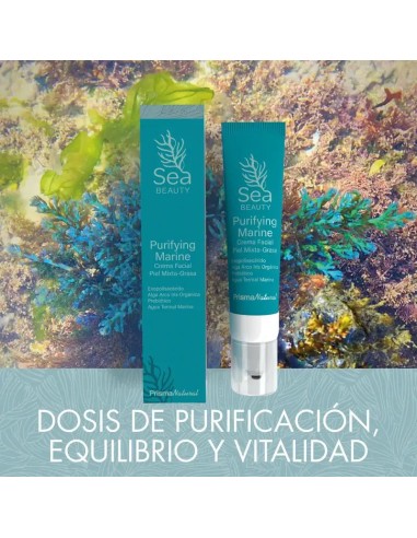 Prisma Natural Sea Beauty Purifying Marine Emulsion Facial Piel Mixta, 50 ml