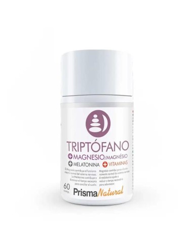 Prisma Natural Triptofano + Mg + Melatonina, 60 Comprimidos