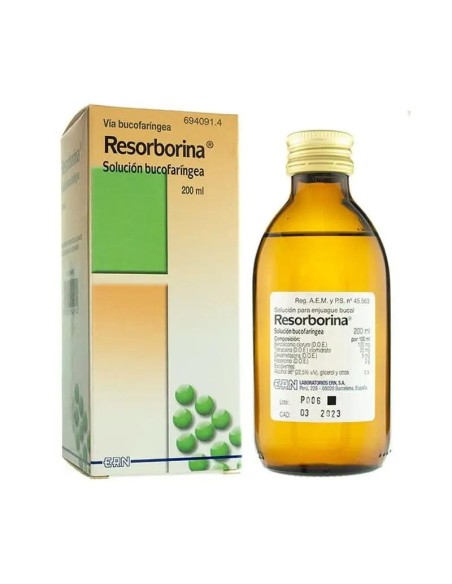 Resorborina Solución 200 Ml