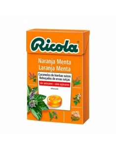 Ricola Caramelos Sin Azucar Naranja 50 G 2