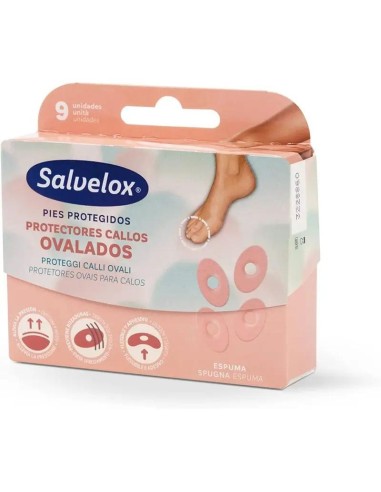 Salvelox Protector Callos Ovalado, 9 Unidades