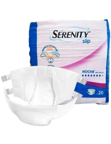 Serenity Slip Noche Talla Grande, 80 unidades