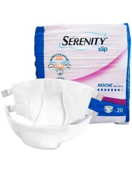 Serenity Slip Noche Talla Grande, 80 unidades