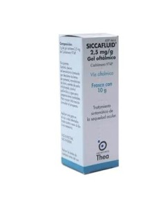 Siccafluid 2,5 mg/g Gel Oftálmico 10 gr