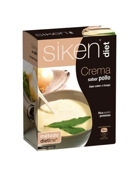 Siken Diet Crema Pollo 7 sobres