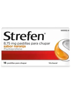 Strefen Naranja, 16 Pastillas para Chupar 2