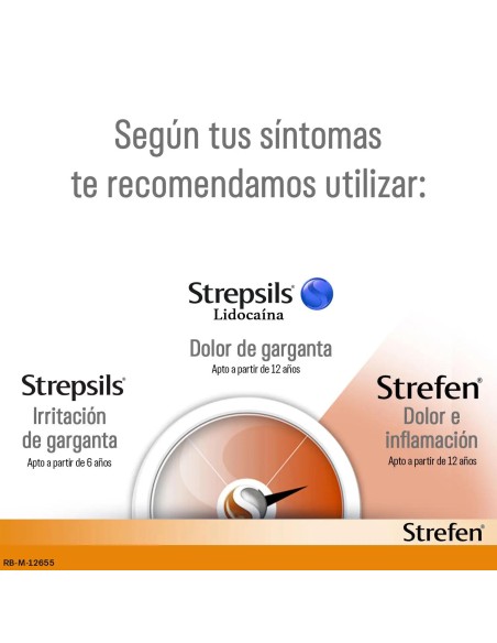 Strefen Naranja, 16 Pastillas para Chupar