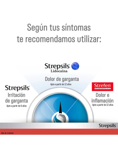 Strepsils con lidocaina, 24 Pastillas para Chupar