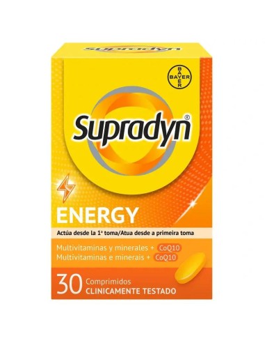 Supradyn Energy 30 comprimidos