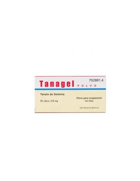 Tanagel Polvo 250 mg 20 Sobres Tanagel Polvo 250 mg 20 Sobres