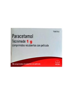Tecnimede Paracetamol 1 gr, 10 Comprimidos Recubiertos 2