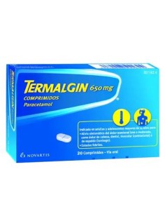 Termalgin 650 mg 20 comprimidos 2