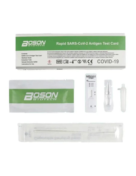 Test Covid-19 Rápido Antígenos de Boson Biotech, 1 Unidad