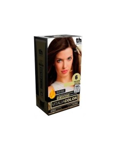 Th Pharma V Color- Kit Tinte Nº 6 Sin Amoniaco C/Oro Líquido