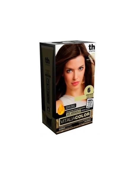Th Pharma V Color- Kit Tinte Nº 6 Sin Amoniaco C/Oro Líquido
