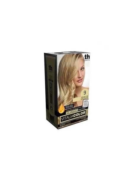 Th Pharma V Color- Kit Tinte Nº 9 Sin Amoniaco C/Oro Líquido
