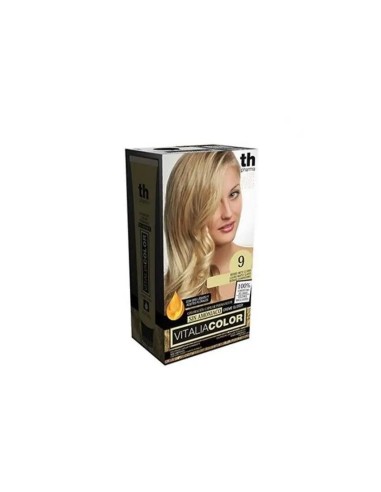 Th Pharma V Color- Kit Tinte Nº 9 Sin Amoniaco C/Oro Líquido