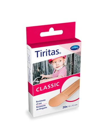 Tiritas Classic 19X72Mm 20 unidades