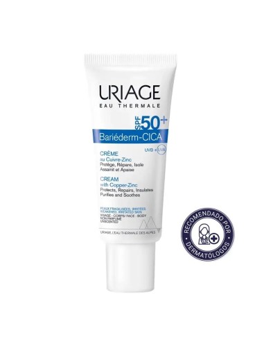 Uriage Bariéderm Cica Crema SPF 50+ 40 ml