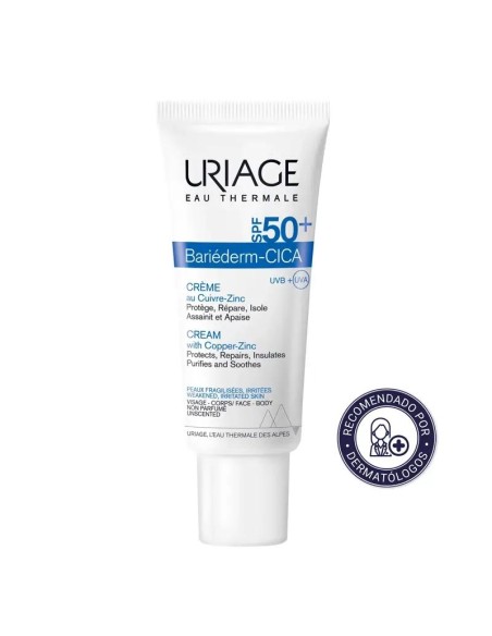 Uriage Bariéderm Cica Crema SPF 50+ 40 ml
