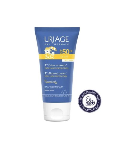 Uriage Bebé 1ª Crema Mineral SPF 50 50 ml