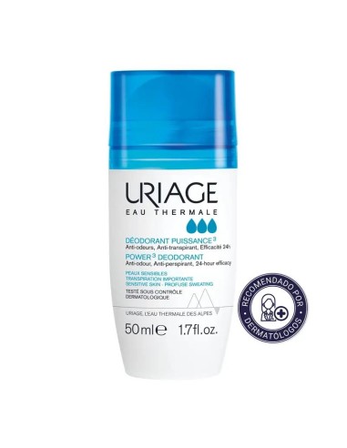 Uriage Desodorante Triactivo 50Ml Eficacia 24H