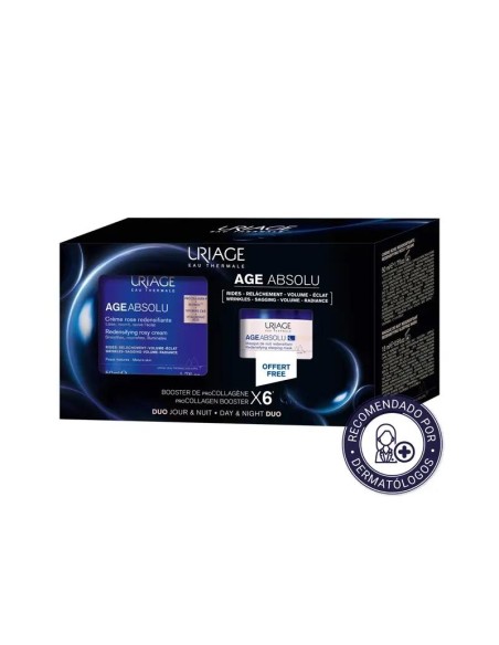 Uriage Kit Age Absolu Crema Rosa 50Ml + Mascarilla De Noche 15Ml Regalo