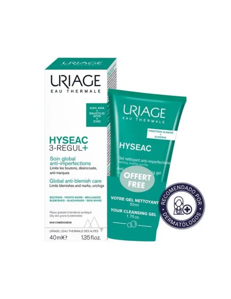 Uriage Promo Hyseac 3-Regul+ Cleansing Gel 50 Ml Gratis