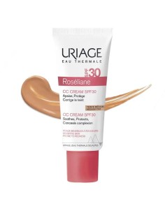 Uriage Roséliane Cc Cream Spf30 Crema Con Color Piel Sensible, Con Rojeces, Rosácea E Hiperreactiva, 40 ml 2