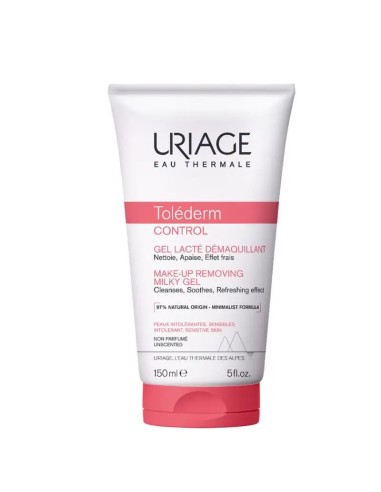 Uriage Toléderm Control Gel-Leche Desmaquillante 150Ml