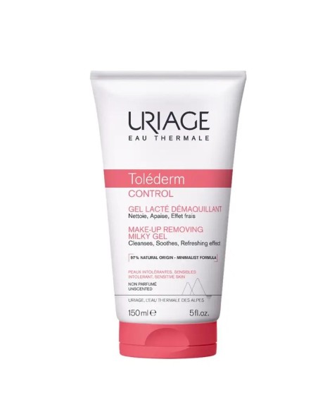 Uriage Toléderm Control Gel-Leche Desmaquillante 150Ml