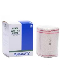 VENDA ELASTICA CREPE FARMALASTIC 10 M X 10 CM
