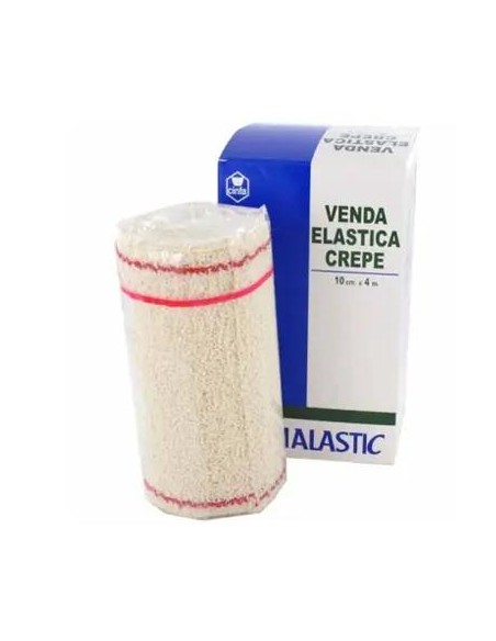VENDA ELASTICA CREPE FARMALASTIC 4 M X 10 CM
