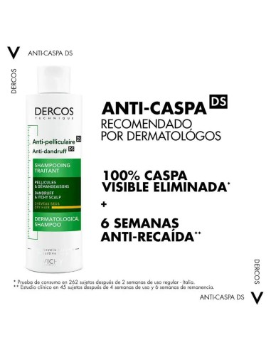 Vichy Dercos Technique Champú Anticaspa Seca 400 ml