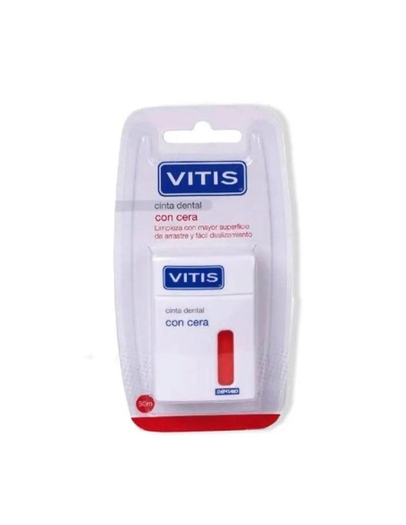 VITIS Cinta Dental con Cera 60 M