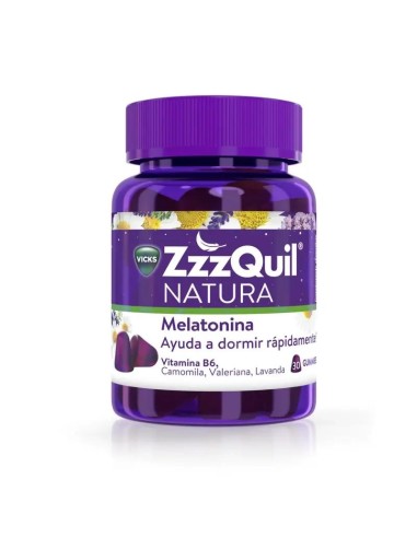 ZzzQuil Natura Melatonina, 30 Gummies