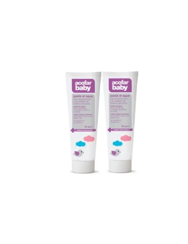 Acofarbaby Pack Pasta Al Agua 2 x 75 ml
