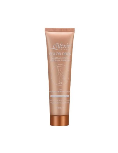 Elifexir Color Dren Crema Maquillaje Para Piernas Drenante Estiliza 150Ml