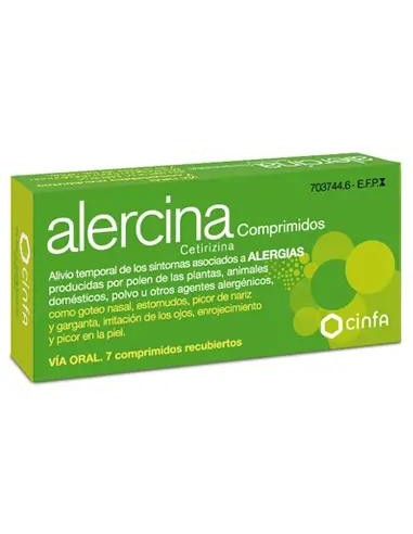 Alercina 10 mg 7 Comprimidos Recubiertos