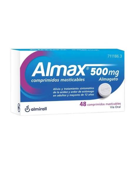 Almax 500 mg, 48 Comprimidos