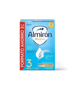 Almirón Advance 3, Leche de Crecimiento en Polvo para Bebé desde los 12 Meses, 1200g 2
