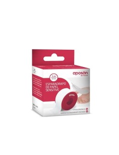 APOSAN Esparadrapo Del Papel Senitive, 5mx2,5cm 2