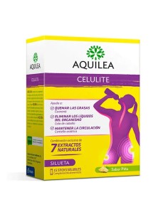 Aquilea Celulite Sabor Piña, 15 Sticks Solubles
