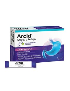 Arcid Acidez Y Reflujo, 12 sticks
